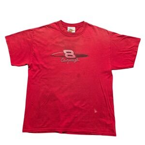 Y2K Gorpcore Racing Vintage Tee Mens L Red Winners Circle Dale Earnhardt Jr 8